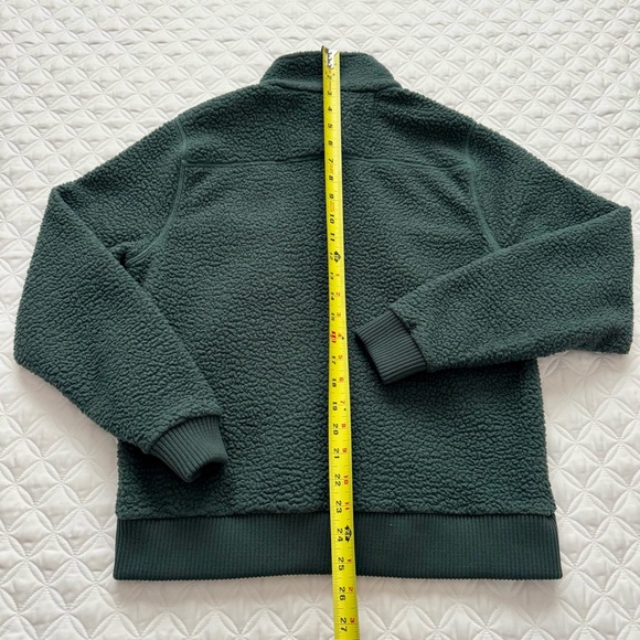 Carhartt Women's High Pile Sherpa Fleece Full Zip Jacket Blue Green Teal Size S - Picture 13 of 16